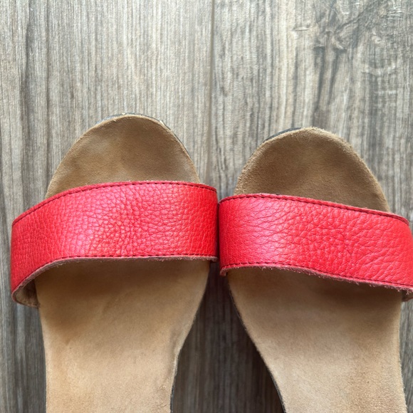 Rudsak Red Cork Heeled Sandals | 37 - Picture 2 of 14